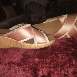 Ladies wedge slides size 10